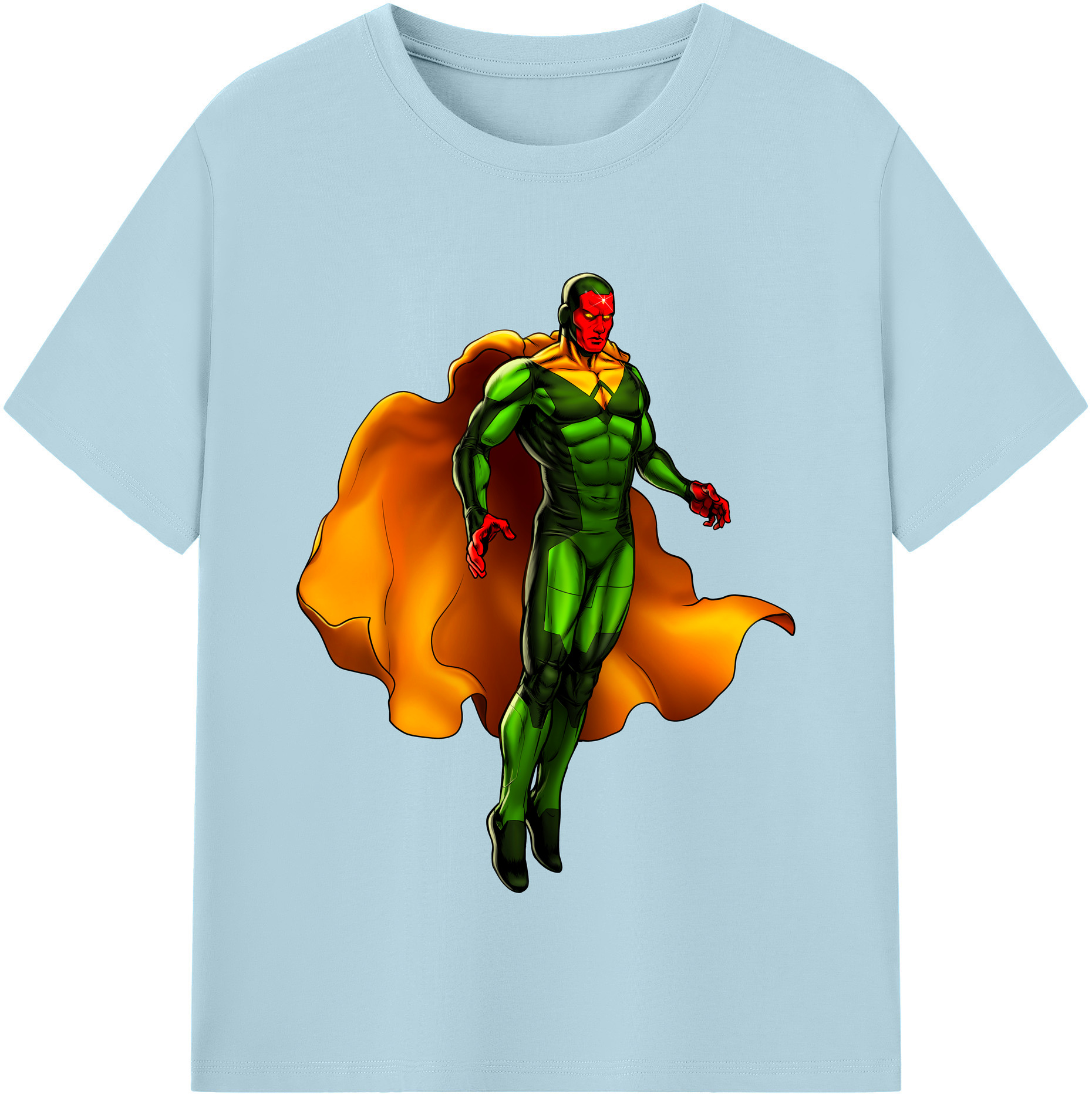 （画像用） アベンジャーズ The Avengers 綿100％半袖Tシャツ（フロントプリント）
